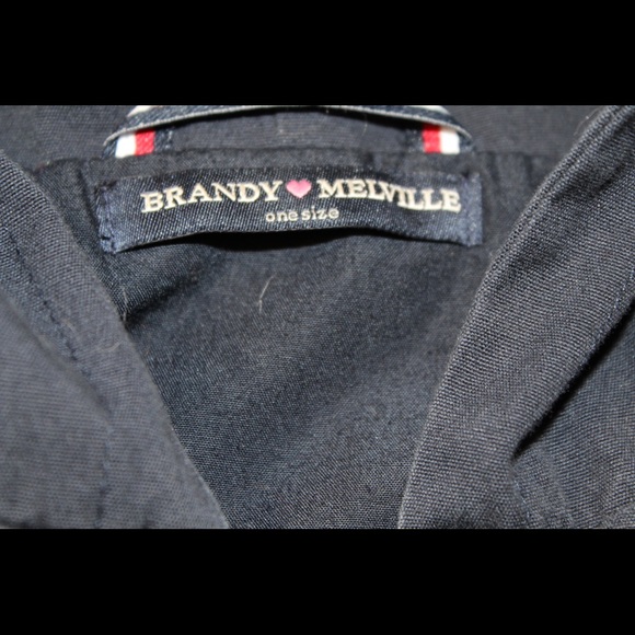 Red white and blue Brandy Melville zip-up. - Picture 2 of 2